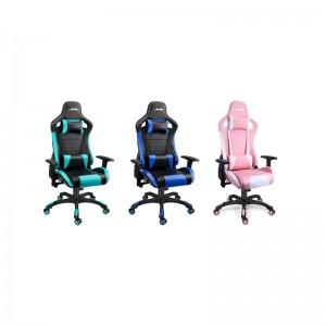 ERGODESIGN PU Leather Gaming Chair With Armrest And High Back