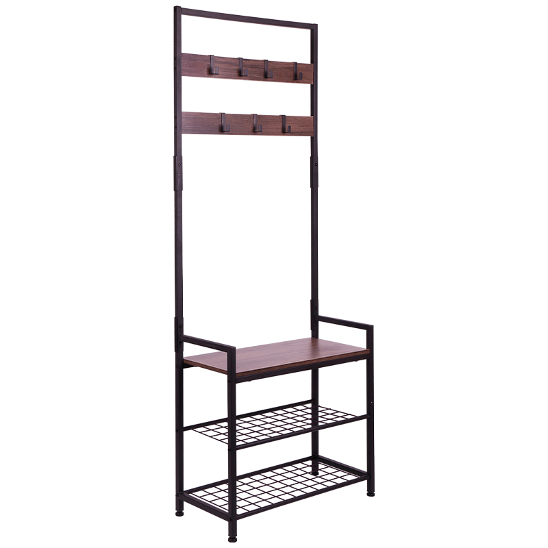 ERGODESIGN Hall Tree with Storage Bench for Entryway And Coat Rack With Shelf Featured Image